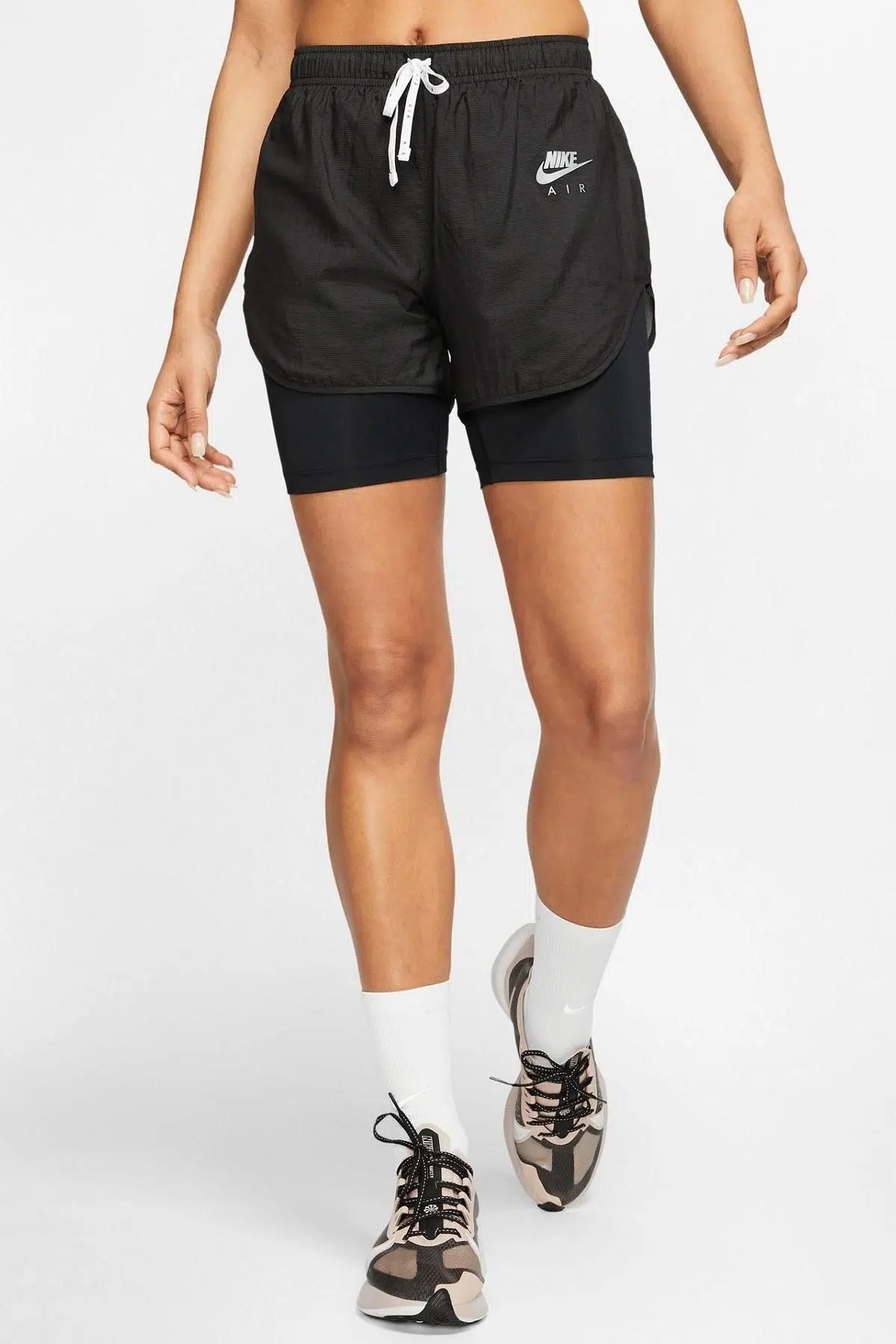 Nike Air 2 in 1 Şort, Running Taytlı Şort 