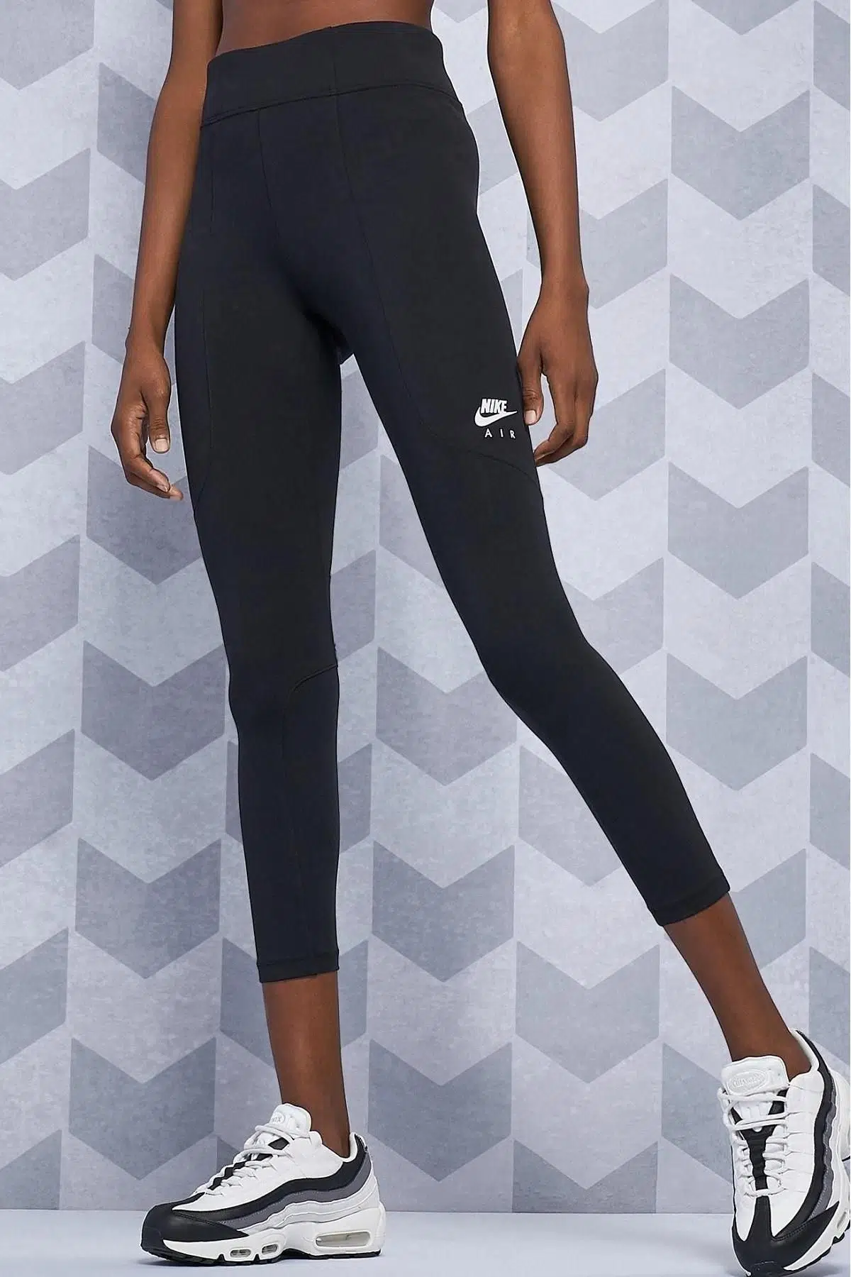 Nike Air 7/8 Leggings Kadın Tayt-Siyah