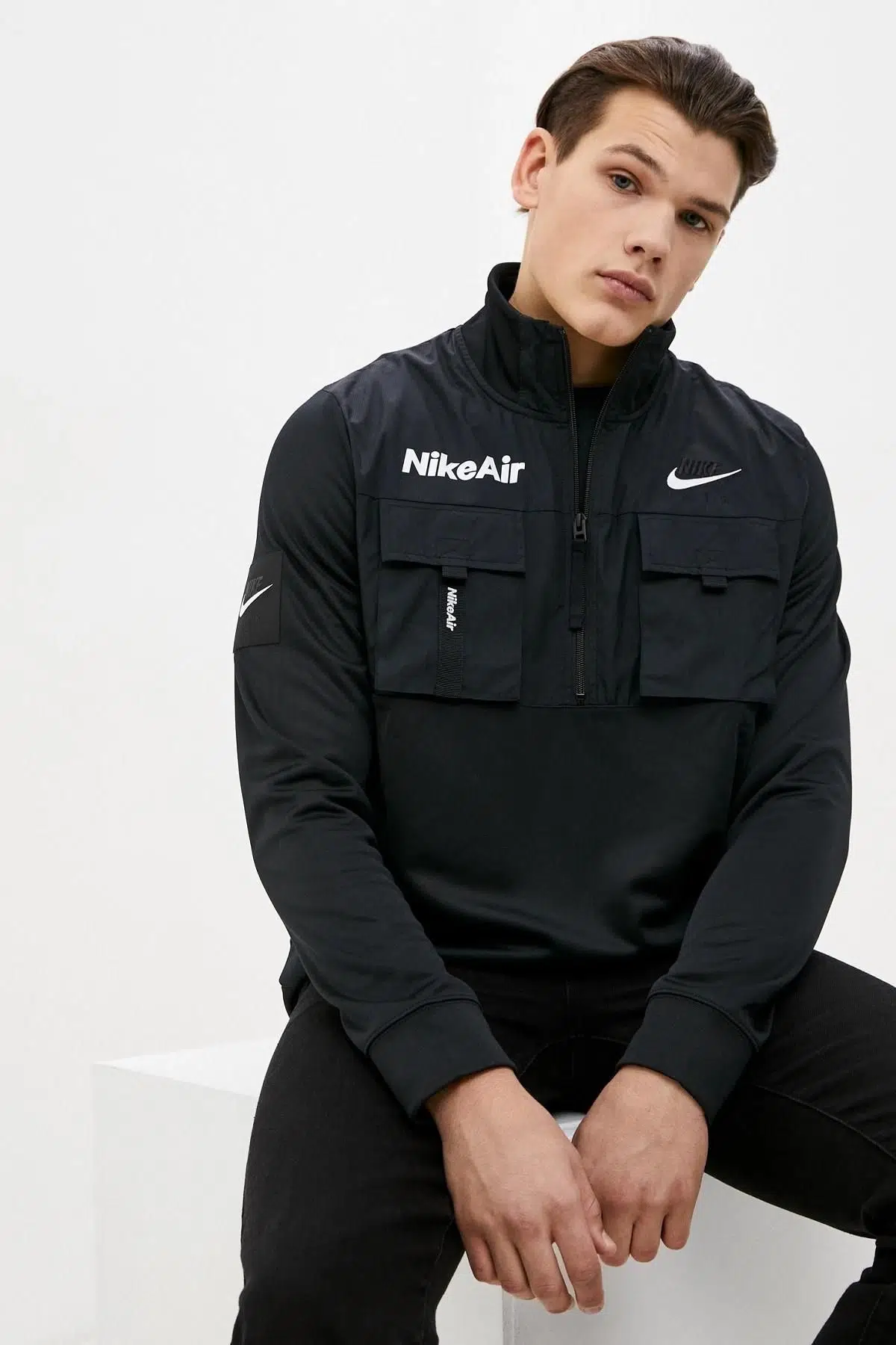 Nike Air Dri-FIT 1/2 Zip Jacket Loose Fit Yarım Fermuarlı Bol Ceket