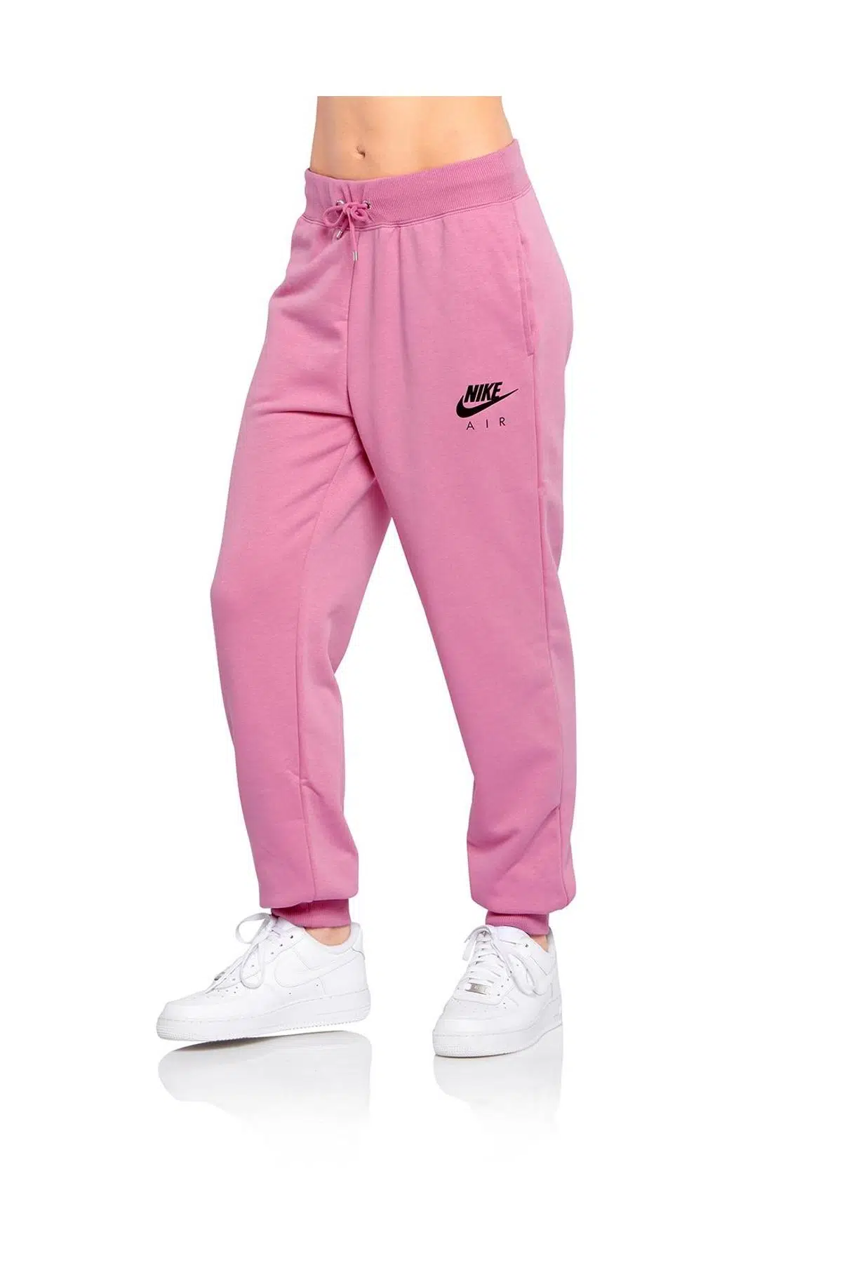 Nike Air Fleece Bol Kesim Kadın Eşofman Altı - Pembe