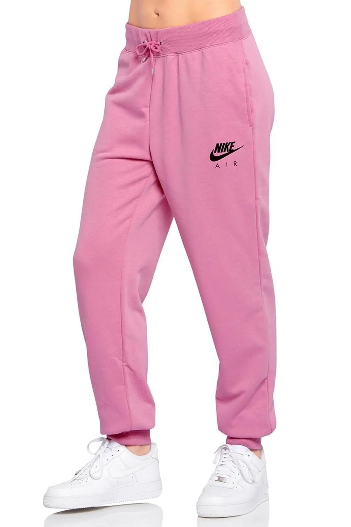 Nike Air Fleece Bol Kesim Oversize Kadın Eşofman Altı Pembe