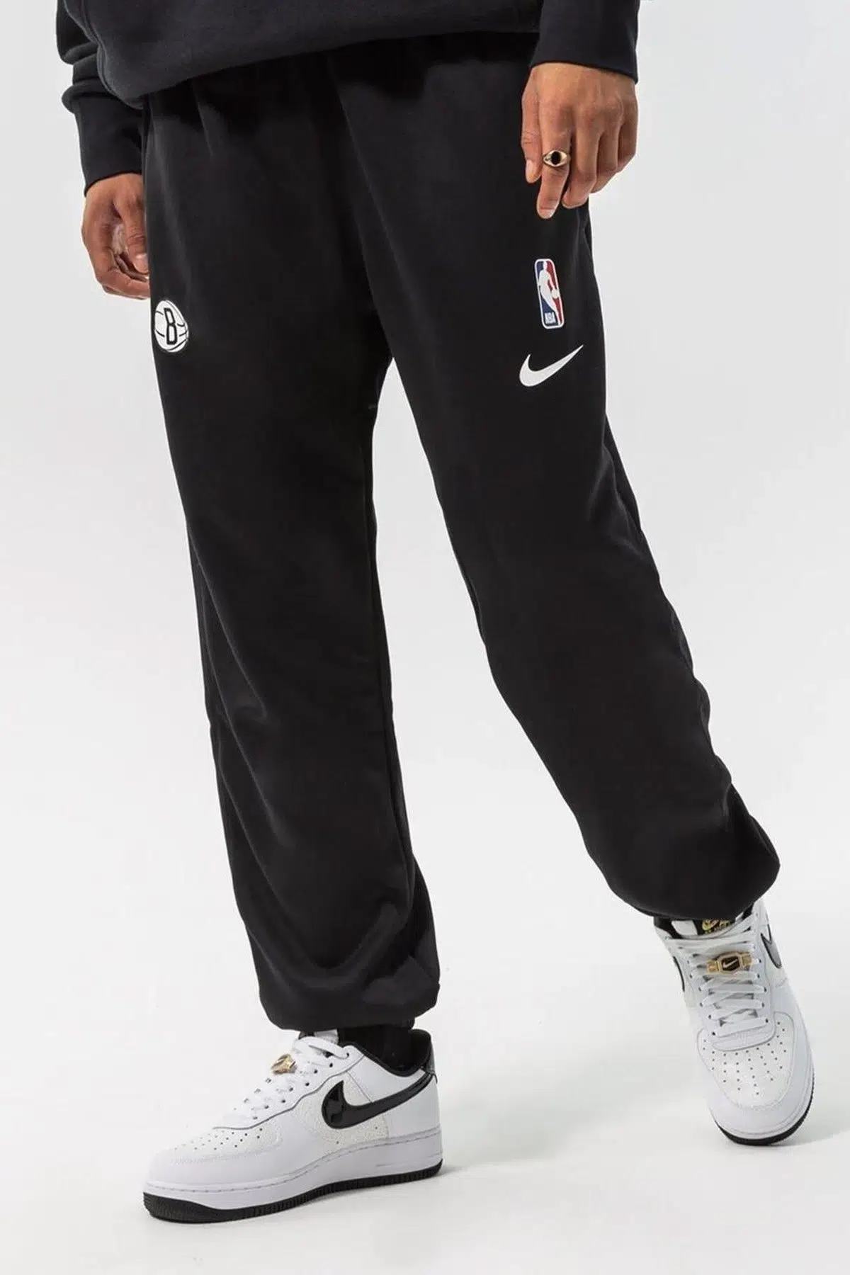 Nike NBA Brooklyn Nets Spotlight Erkek Eşofman Altı Siyah 