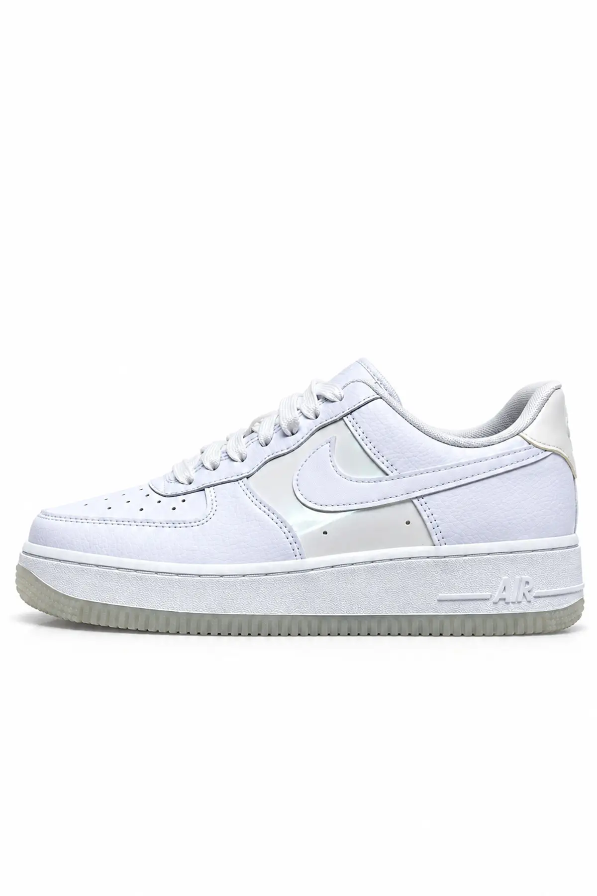 IH3204-100 Nike Air Force 1 '07 AF1 Leather Womens Sneaker Kadın Hakiki Deri Günlük Spor Ayakkabı Beyaz