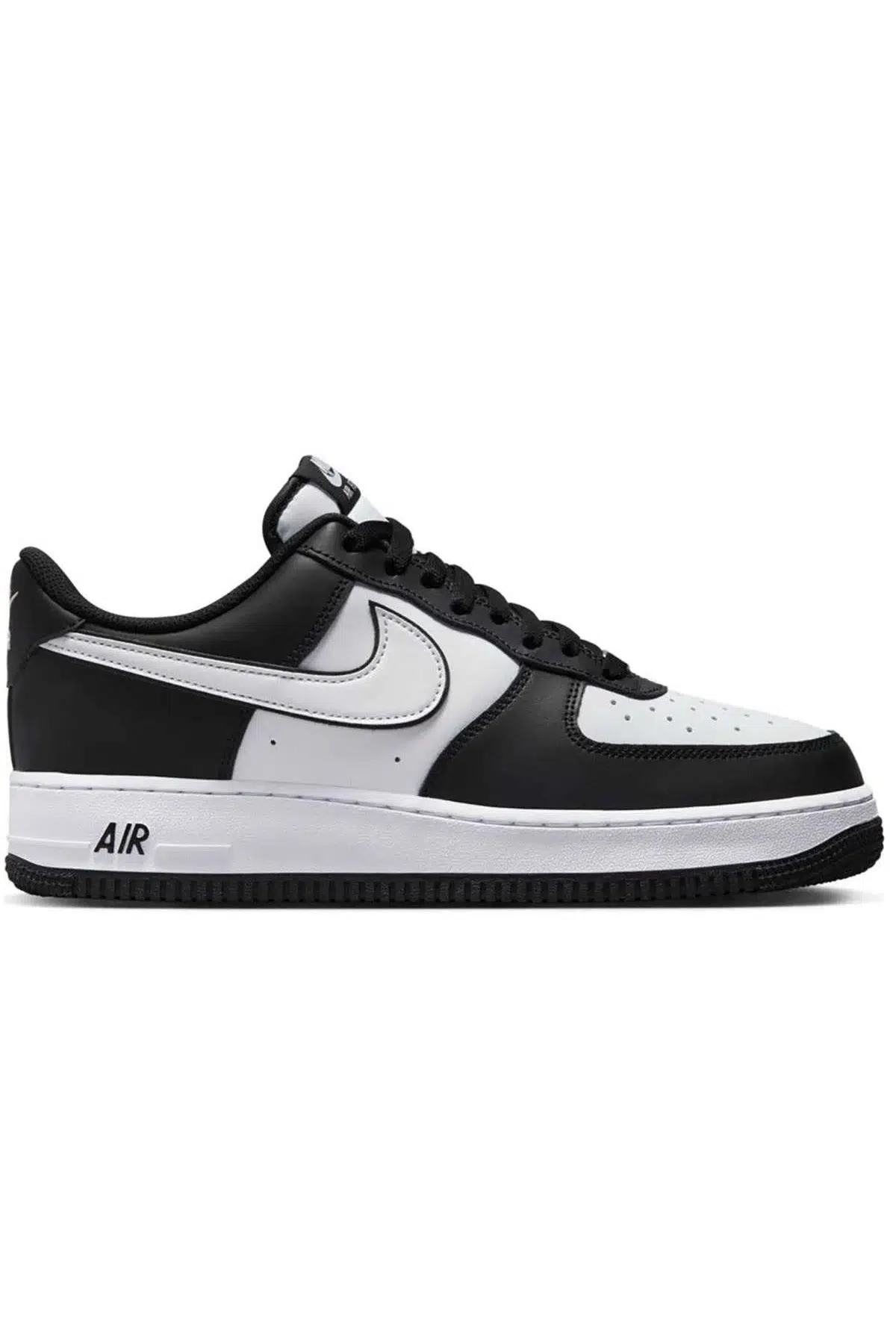 Nike Air Force 1 '07 FW23 Leather Sneaker Hakiki Deri Erkek Spor Ayakkabı Siyah