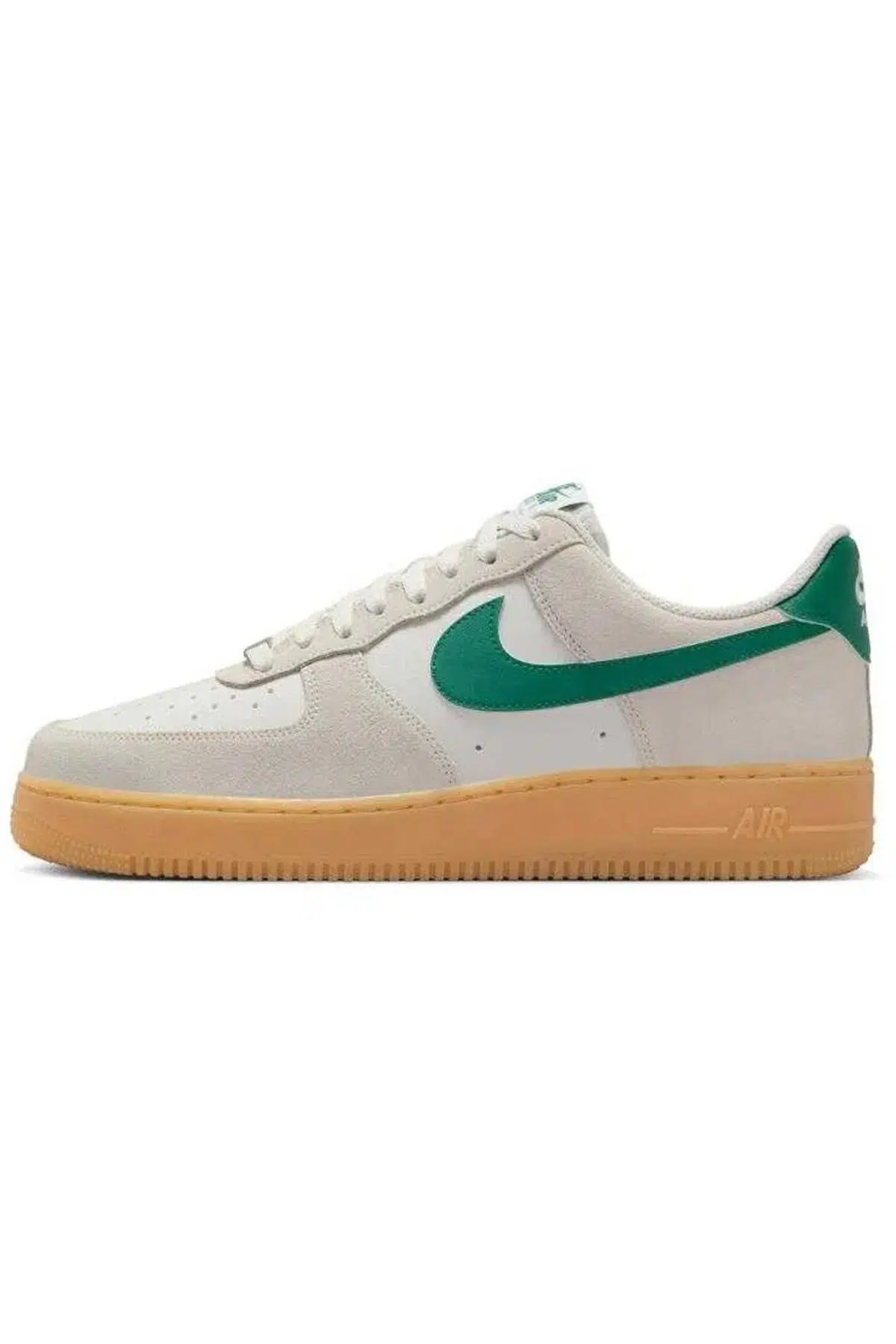 Nike Air Force 1 '07 LV8 Leather Unisex Sneaker Swoosh Hakiki Deri Günlük Spor Ayakkabı Beyaz