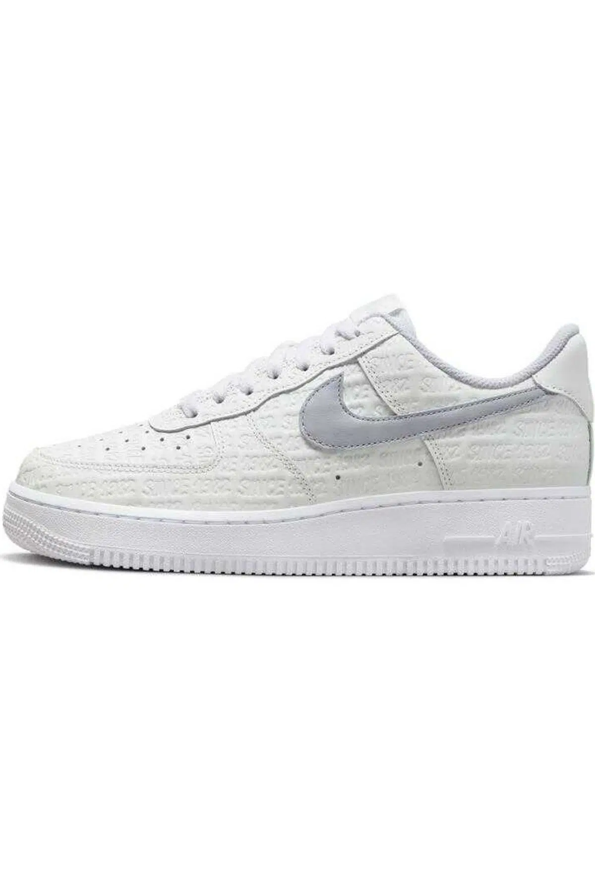Nike Air Force 1 07 Low AF1 Unisex Leather Sneaker Hakiki Deri Unisex Günlük Spor Ayakkabı Beyaz