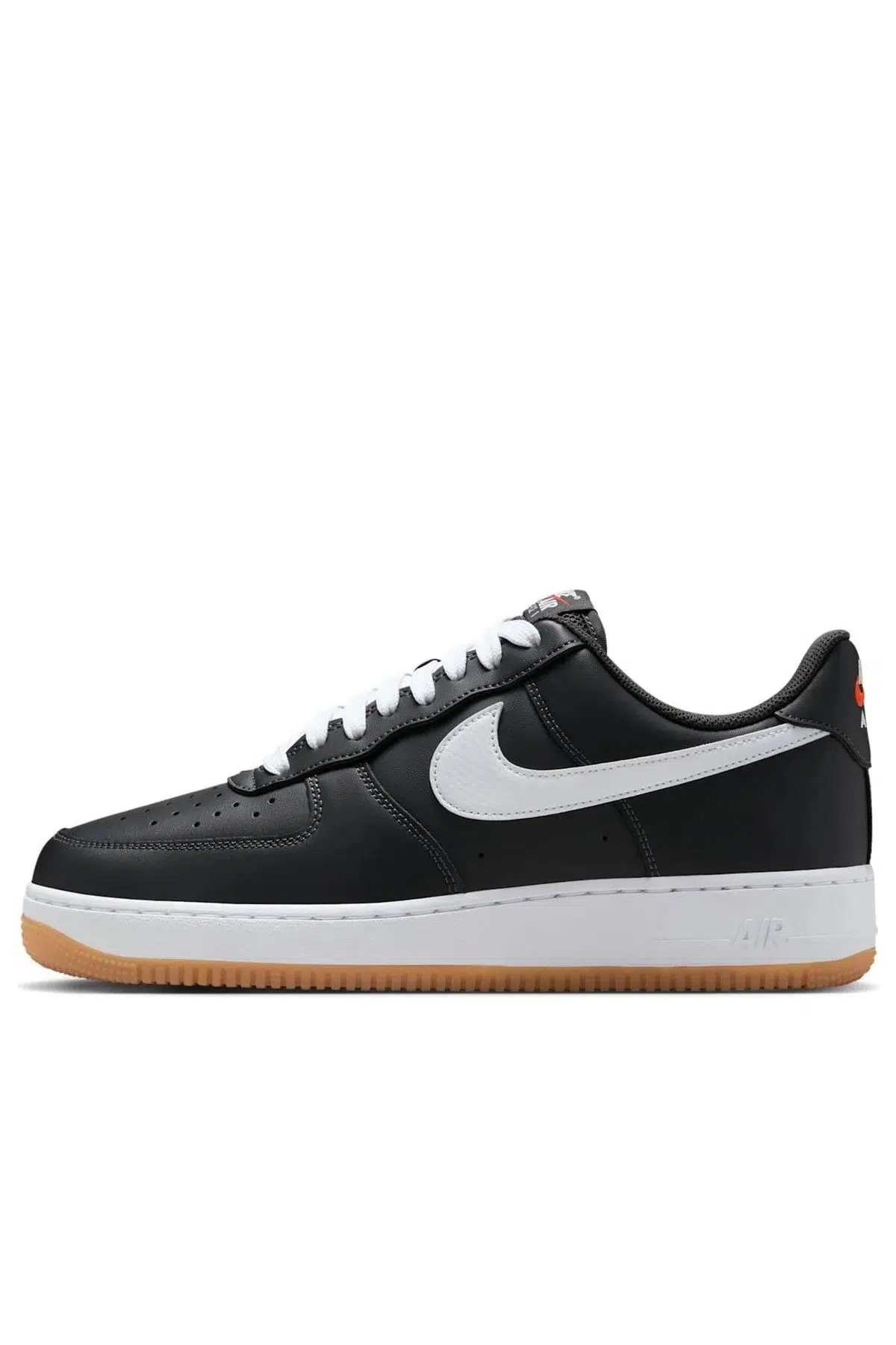 Nike Air Force 1 07 LV8 AF1 Leather Unisex Sneaker Hakiki Deri Günlük Spor Ayakkabı Siyah