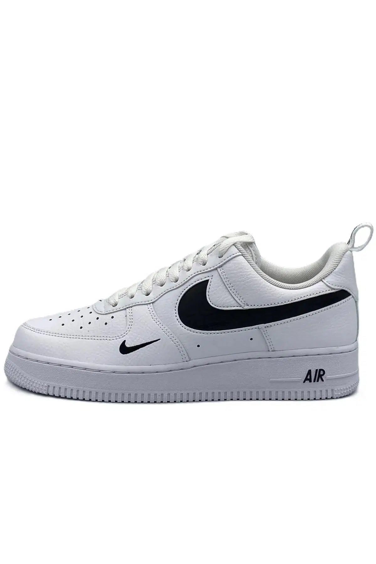 Nike Air Force 1 AF1 07 LV8 Leather Sneaker White Hakiki Deri Günlük Spor Ayakkabı Beyaz