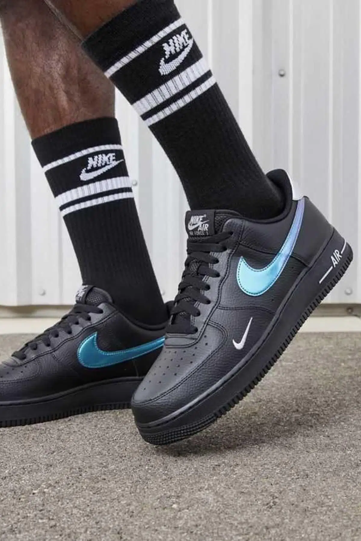 Nike Air Force 1 '07 Unisex Sneaker Ayakkabı Siyah