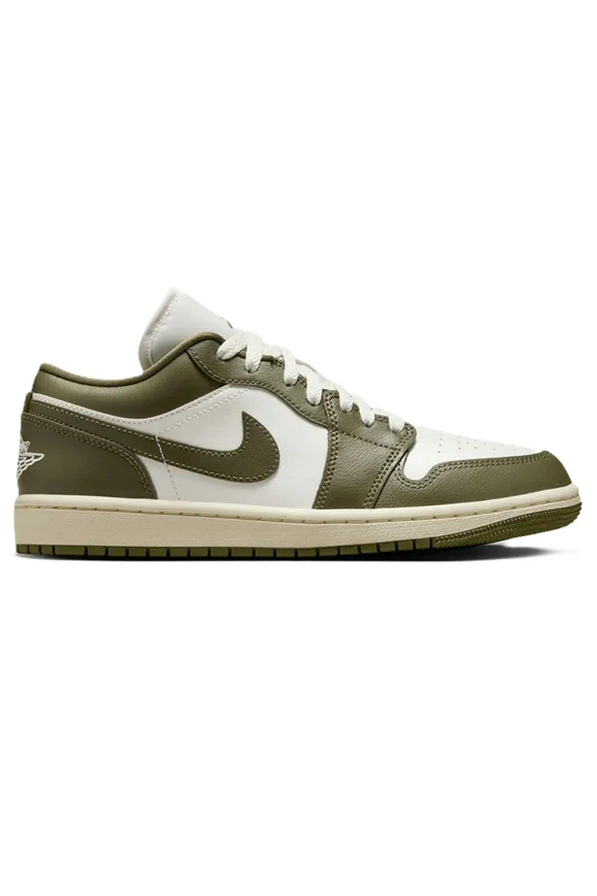 Nike Air Force 1 AF1 07 Leather Womens Sneaker Hakiki Deri Kadın Günlük Spor Ayakkabı Haki
