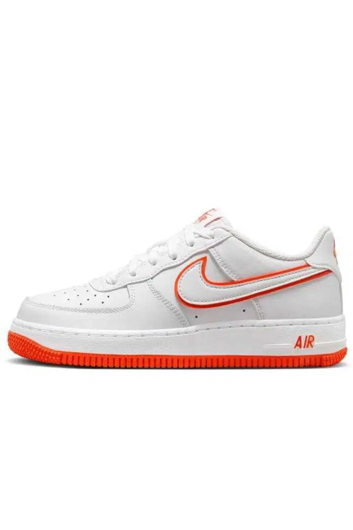 Nike Air Force 1 Low AF1 Unisex Leather Sneaker Hakiki Deri Unisex Günlük Spor Ayakkabı Beyaz