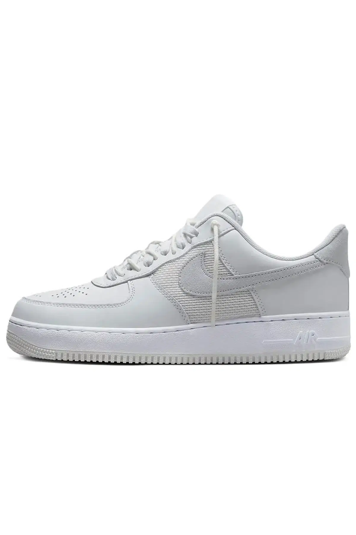 Nike Air Force 1 Low SP AF1 Unisex Leather Sneaker Hakiki Deri Unisex Günlük Spor Ayakkabı Beyaz