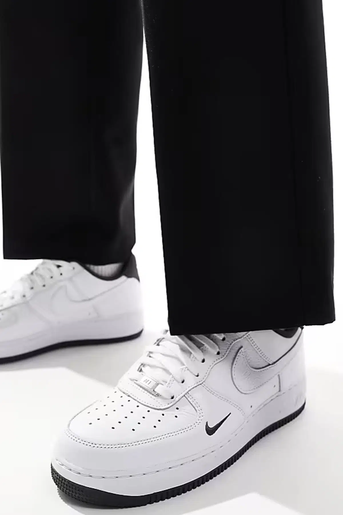 Nike Air Force 1 LV8 GS AF1 Unisex Leather Sneaker Hakiki Deri Unisex Günlük Spor Ayakkabı Beyaz
