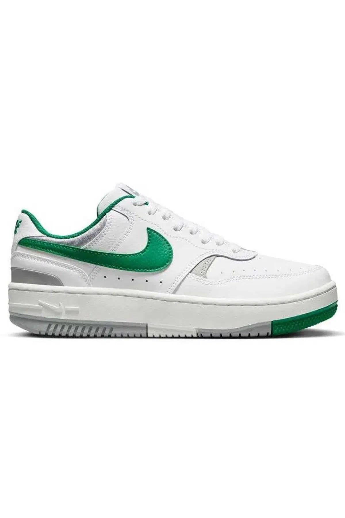 Nike Gamma Force Womens Leather Sneaker White Hakiki Deri Kadın Günlük Spor Ayakkabı Beyaz