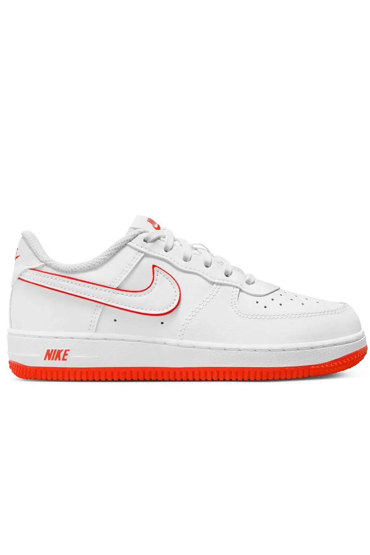 Nike Air Force Low 1 PS White Leather Sneaker Hakiki Deri Unisex Günlük Spor Ayakkabı Beyaz