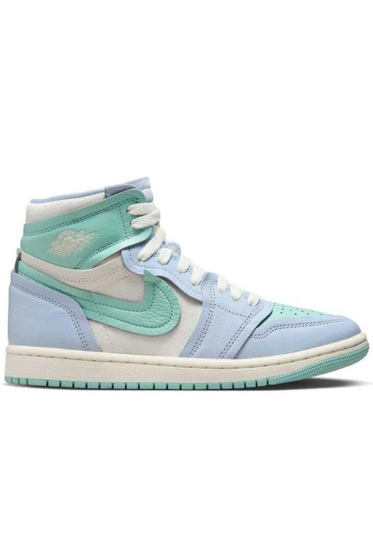 Nike Air Jordan 1 High Method Of Make Unisex Sneaker Hakiki Deri Bilekli Günlük Spor Ayakkabı Mavi Yeşil