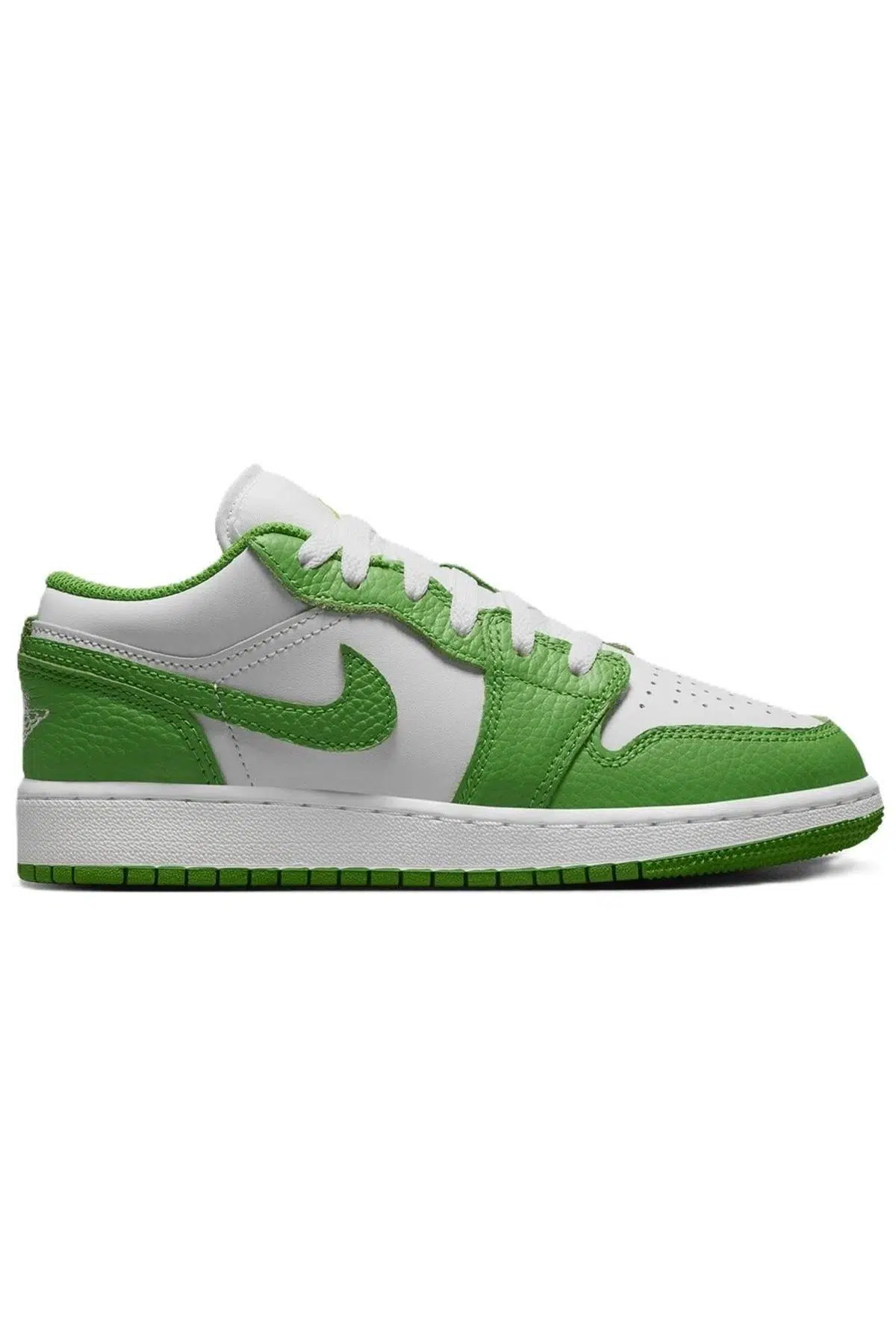 Nike Air Jordan 1 LOW SE BG Leather Sneaker Hakiki Deri Beyaz Unisex Spor Ayakkabı