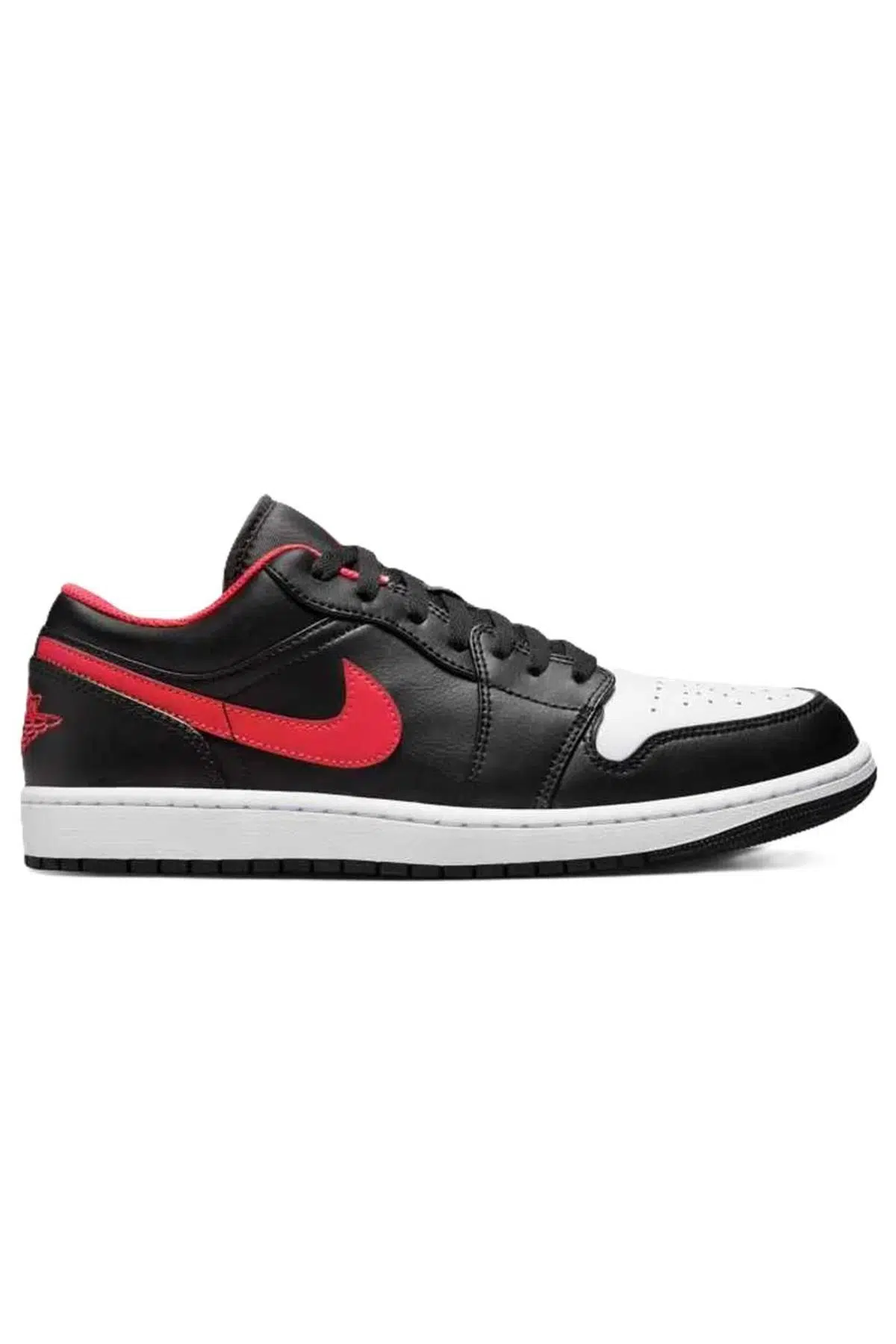 Nike Air Jordan 1 Low Leather Sneaker Hakiki Deri Unisex Günlük Spor Ayakkabı Siyah