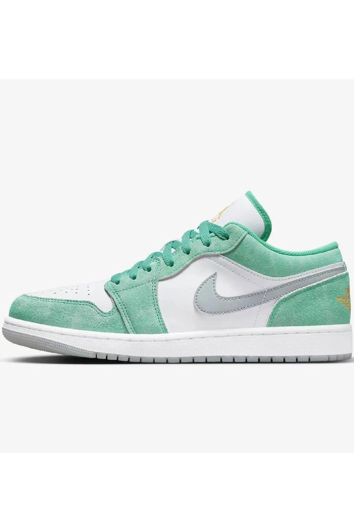 Nike Air Jordan 1 Low SE New Emerald Leather Sneaker Hakiki Deri Günlük Spor Ayakkabı