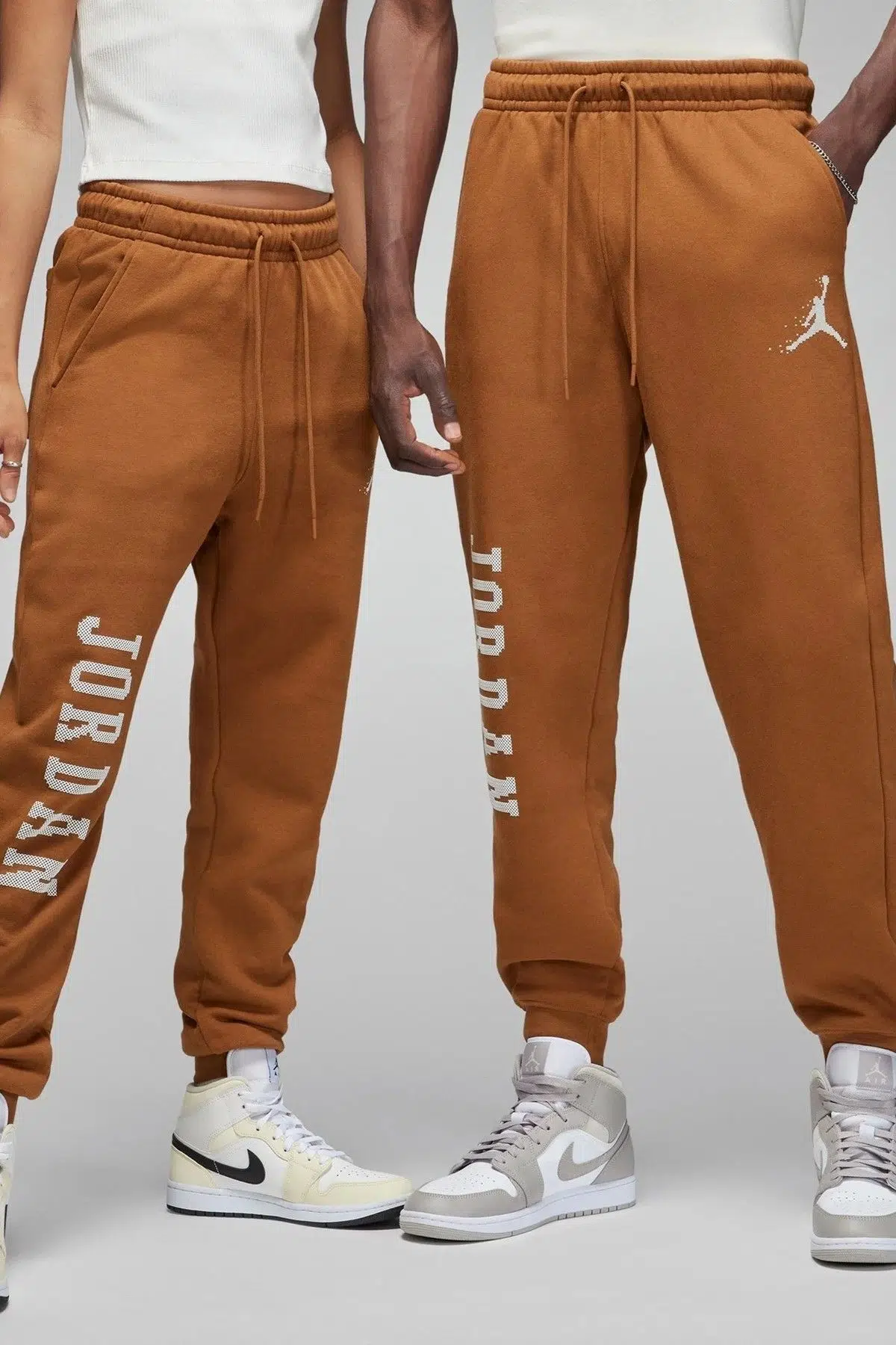 Nike Air Jordan Essential Fleece Men Pant Brown Erkek Eşofman Altı Kahverengi