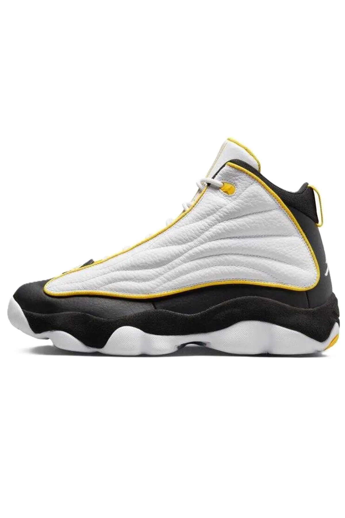 Nike Jordan Pro Strong Leather Mens Basketball Shoes Hakiki Deri Erkek Basketbol Ayakkabısı Beyaz