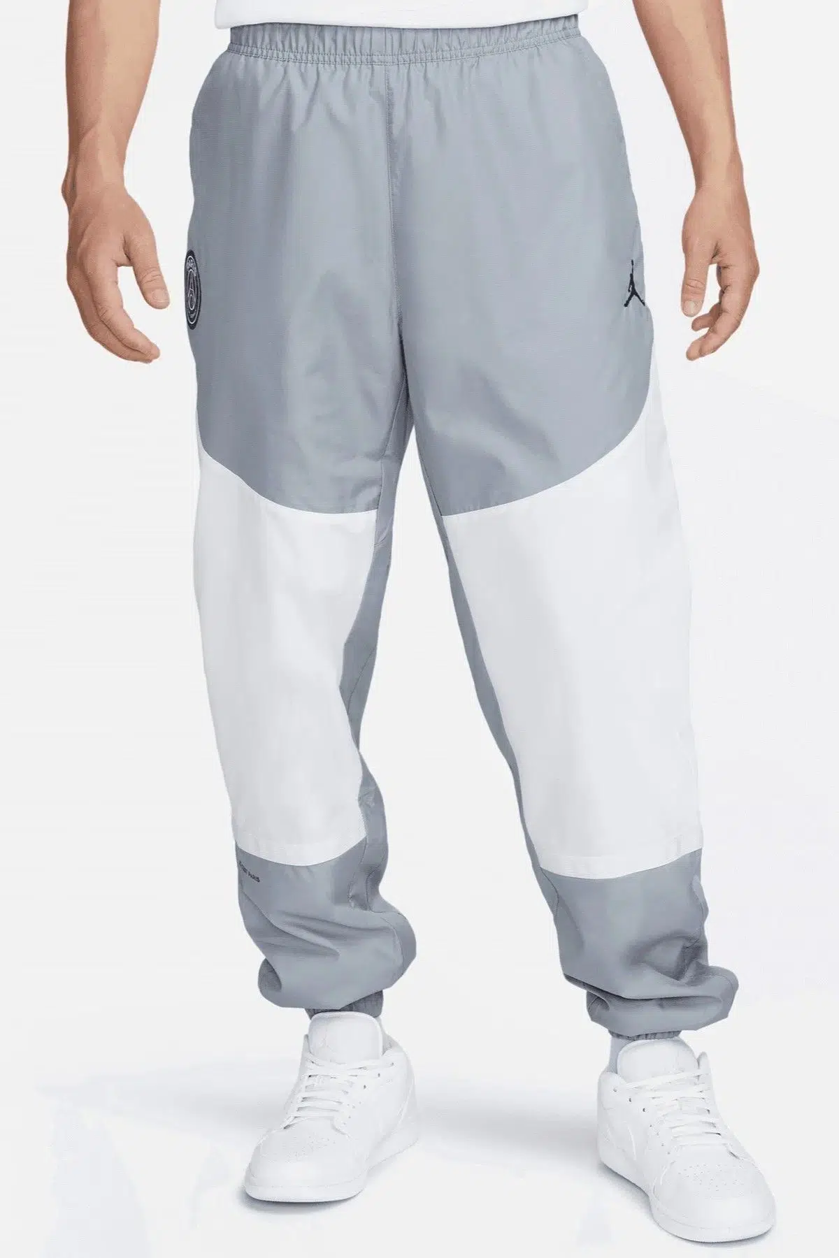 Nike Air Jordan PSG Suıt Track pant Gray Lastik Paçalı Erkek Günlük Eşofman Altı Gri