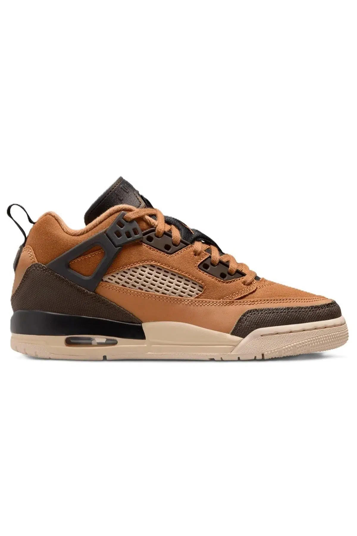 Nike Air Jordan Spizike Low Leather Unisex Sneaker Hakiki Deri Günlük Spor Ayakkabı Kahverengi