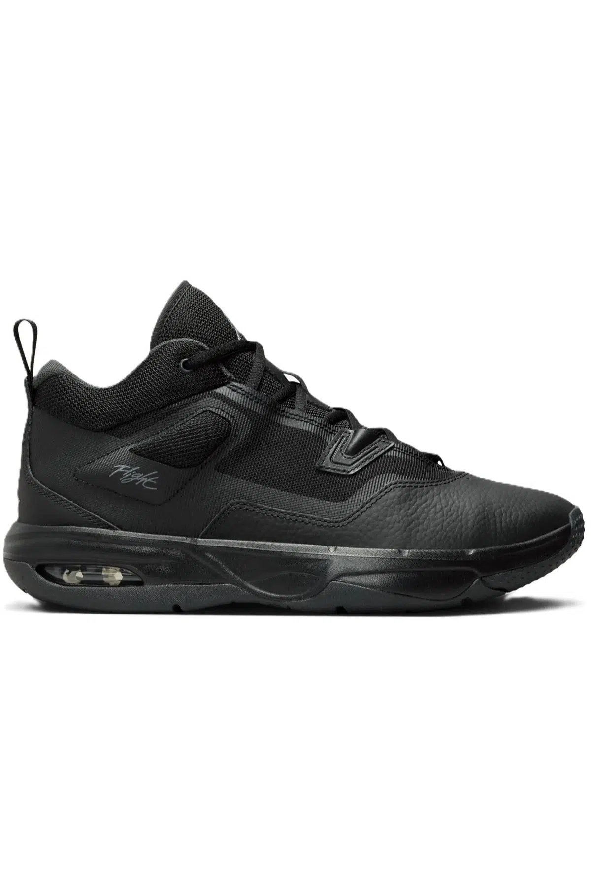 Nike Air Jordan Stay Royal 3 Leather Mens Sneaker Hakiki Deri Bilekli Erkek Günlük Spor Ayakkabı Siyah