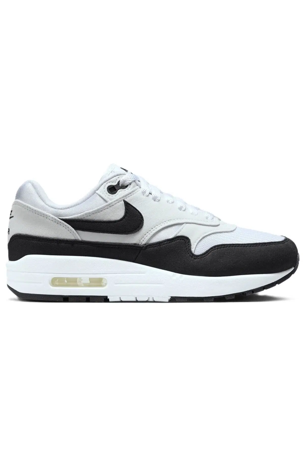 Nike Air Max 1 Womens Sneaker Kadın Günlük Spor Ayakkabı Siyah- Beyaz