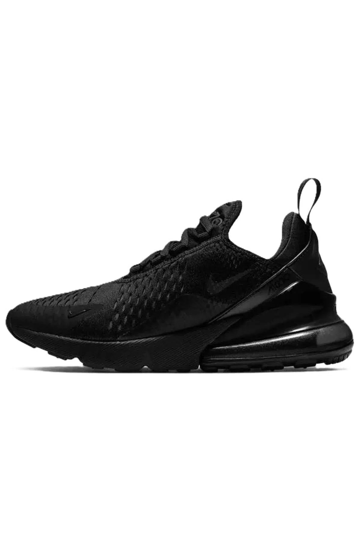 Nike Air Max 270 Unisex Sneaker Black Günlük Spor Ayakkabı Siyah