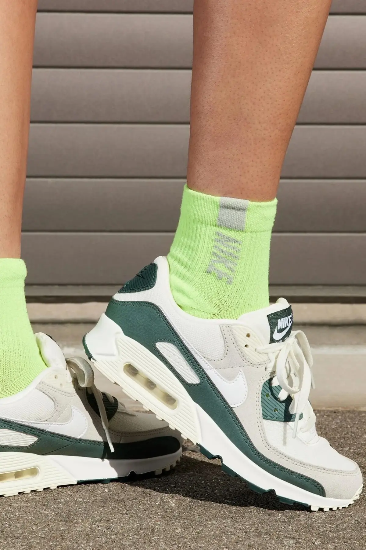 Nike Air Max 90'Iconic 90s Still' Womens Sneaker Kadın Günlük Spor Ayakkabı Krem