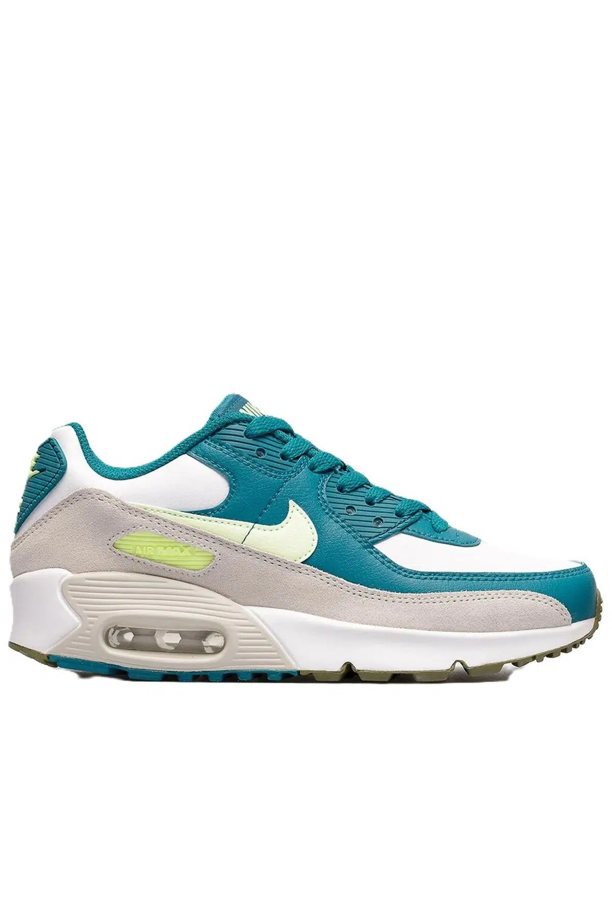 Nike Air Max 90 Leather Iced Yeşil Kadın Spor Ayakkabı 