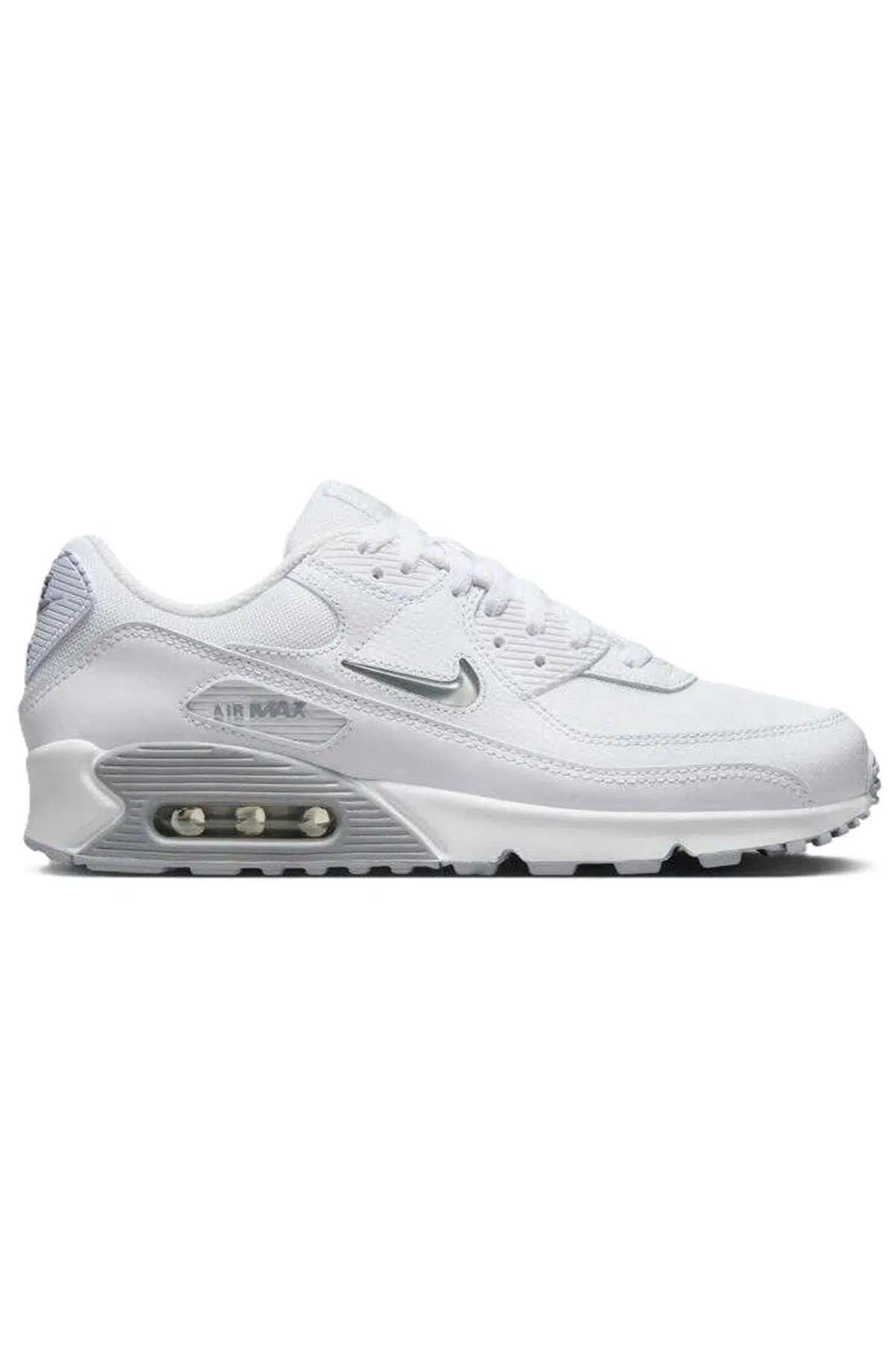 Nike Air Max 90 Leather White Hakiki Deri Erkek Sneaker Beyaz Günlük Spor Ayakkabı