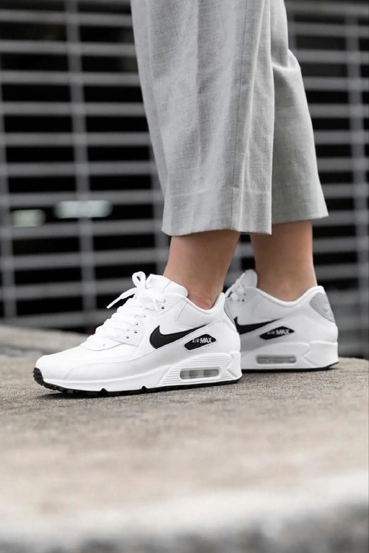 Nike Air Max 90 Womens White Sneaker Beyaz Günlük Kadın Spor Ayakkabı