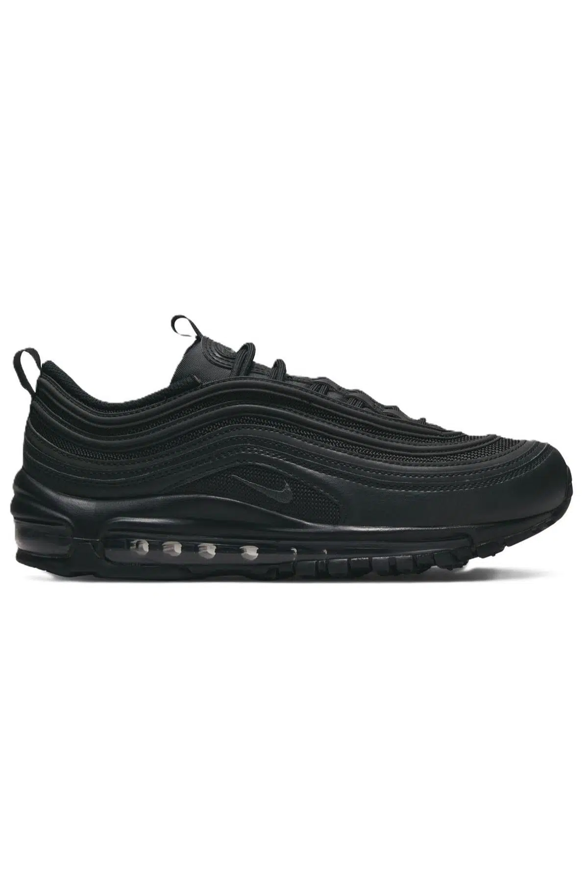 Nike Air Max 97 Unisex Reflector Sneaker Black Günlük Reflektör Spor Ayakkabı Siyah