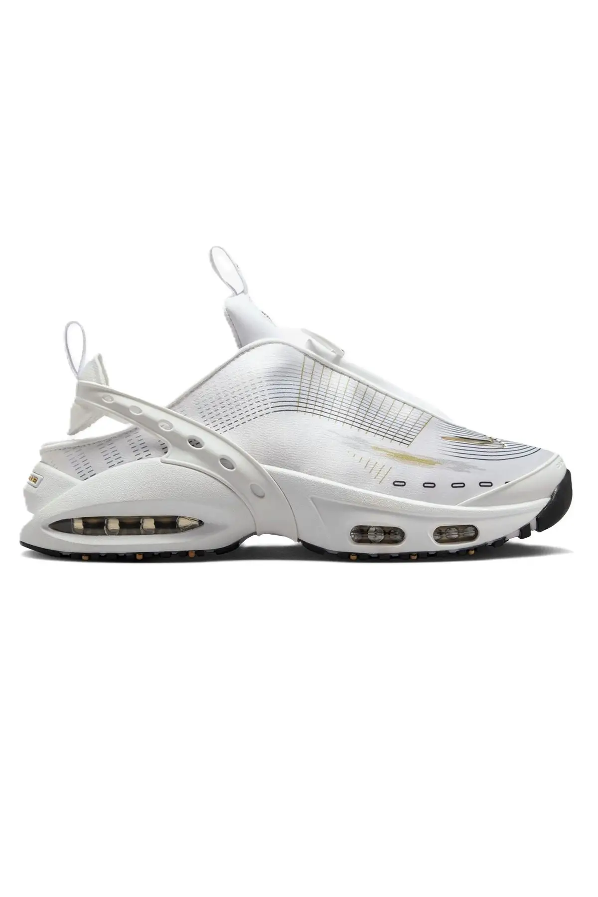FZ2089-100 Nike Air Max Craze unisex Sneaker Fermuar Detaylı Gizli Bağcıklı Günlük Spor Ayakkabı Beyaz