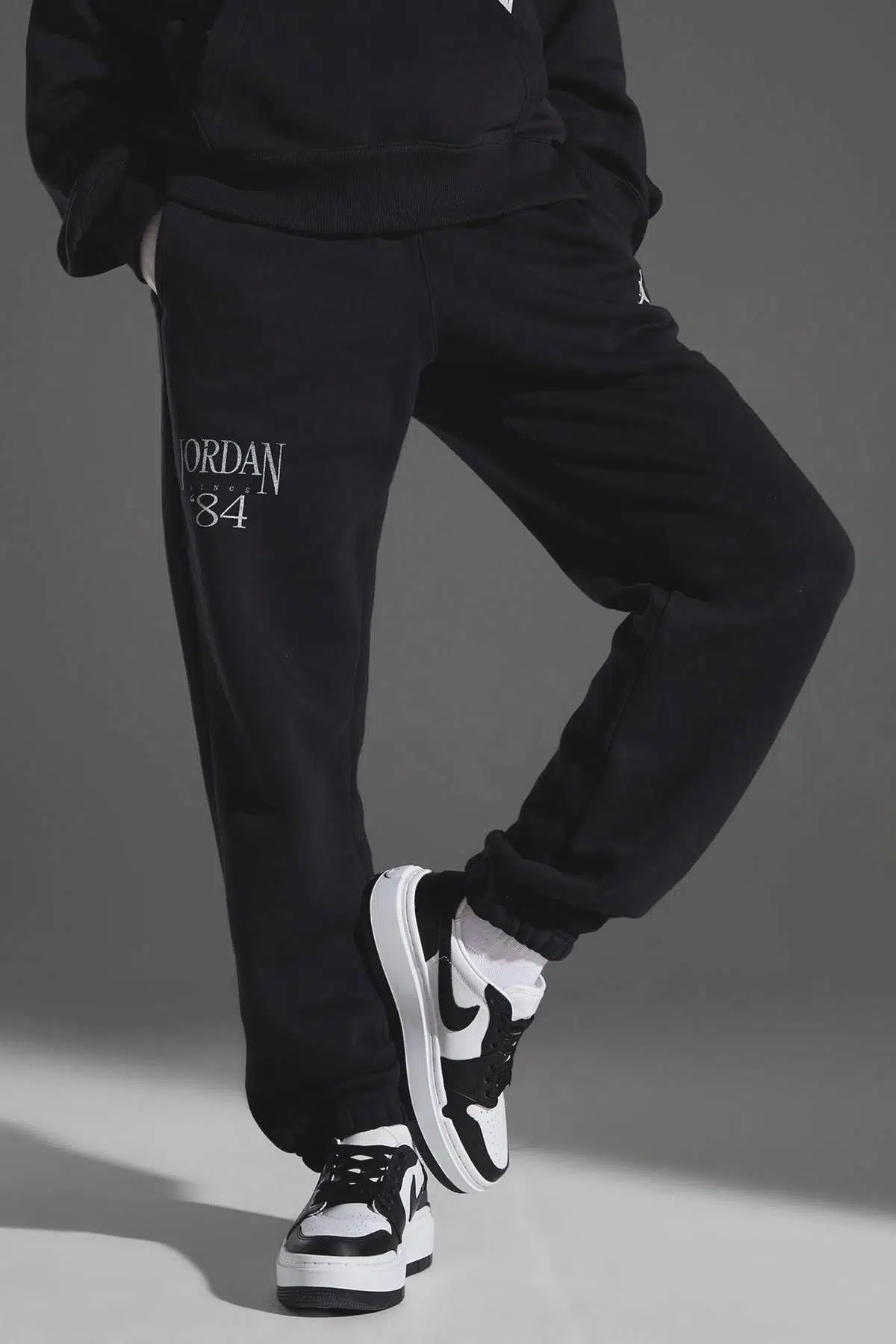 Nike Jordan Brooklyn Fleece Pants Black Kadın Eşofman Altı Siyah