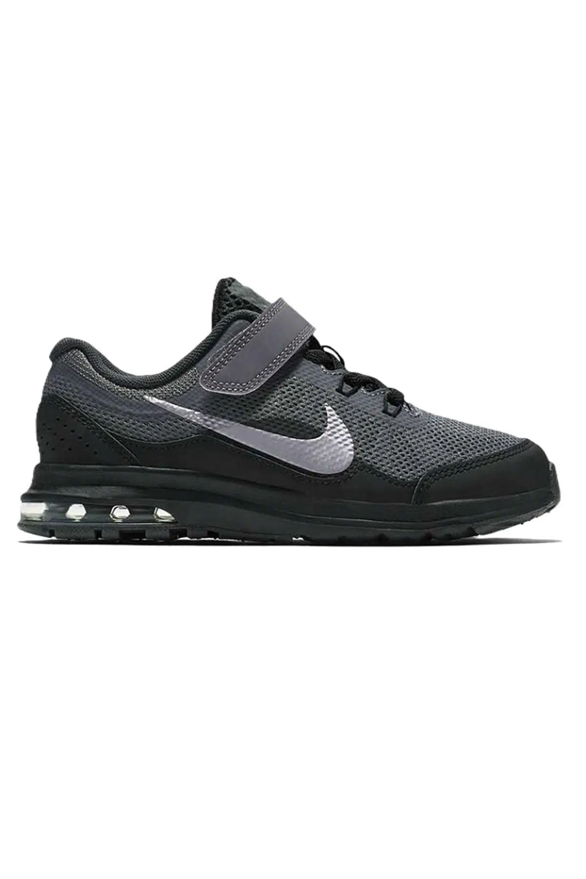 Nike Air Max Dynasty PSV Unisex Child Shoes Gray Lastik ipli Çocuk Spor Ayakkabı Gri