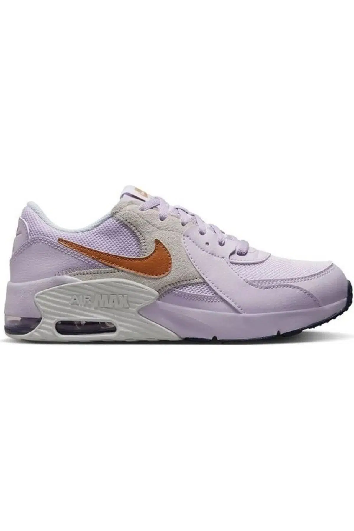 Nike Air Max Excee Leather Hakiki Deri Beyaz Mor Sneaker 