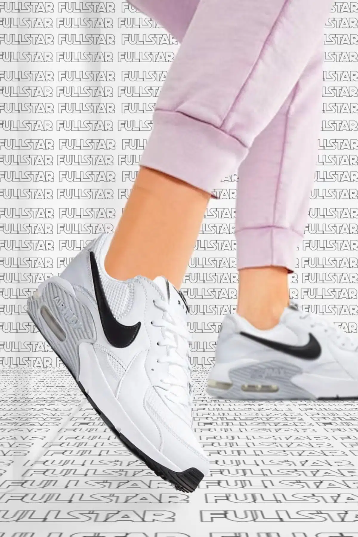 Nike Air Max Excee Leather Sneaker White Hakiki Deri Günlük Spor Ayakkabı Beyaz
