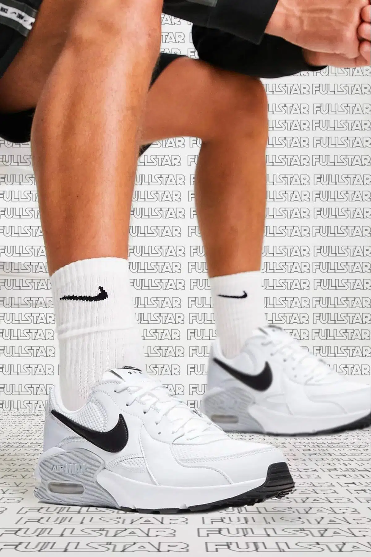 Nike Air Max Excee Leather Sneaker White Hakiki Deri Günlük Spor Ayakkabı Beyaz