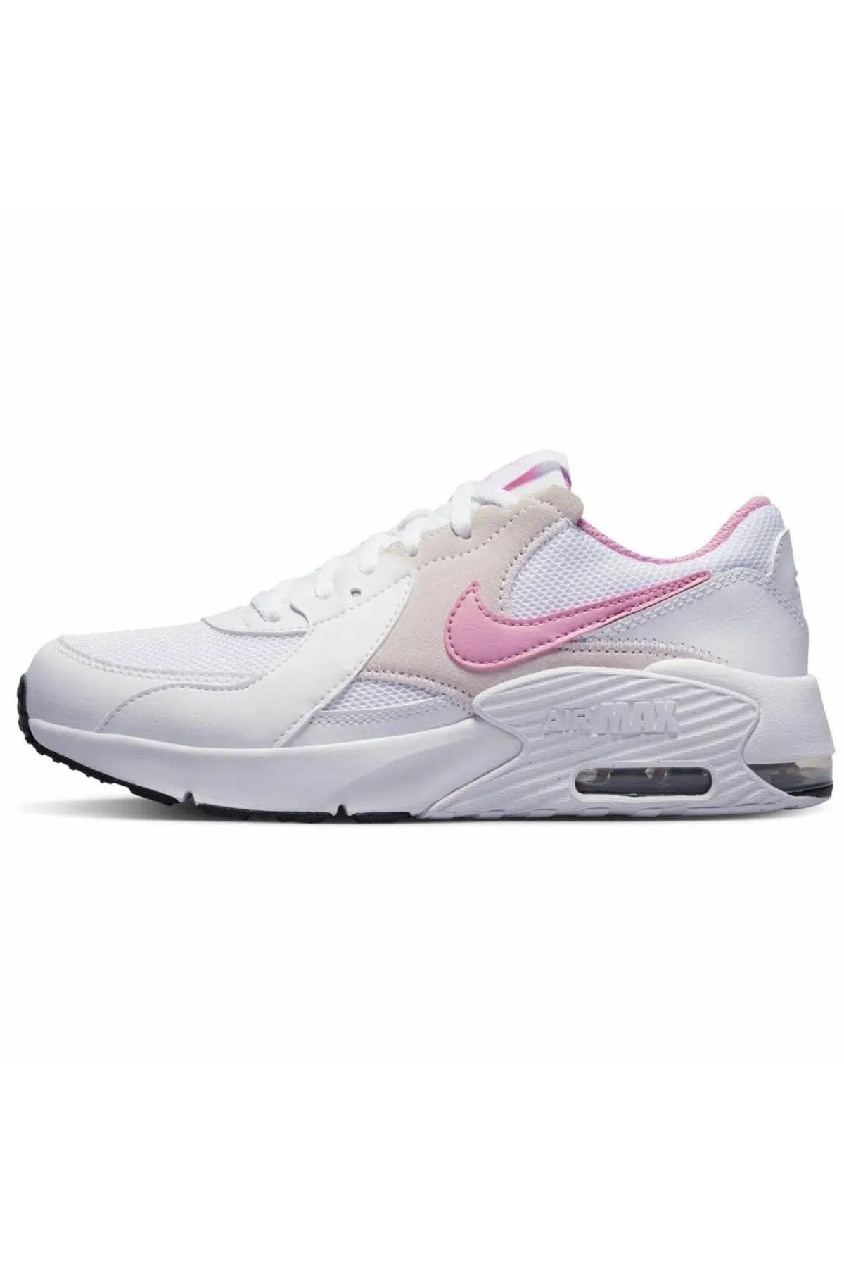 Nike Air Max Excee Lether Sneaker Hakiki Deri Günlük Spor Ayakkabı Beyaz Pembe