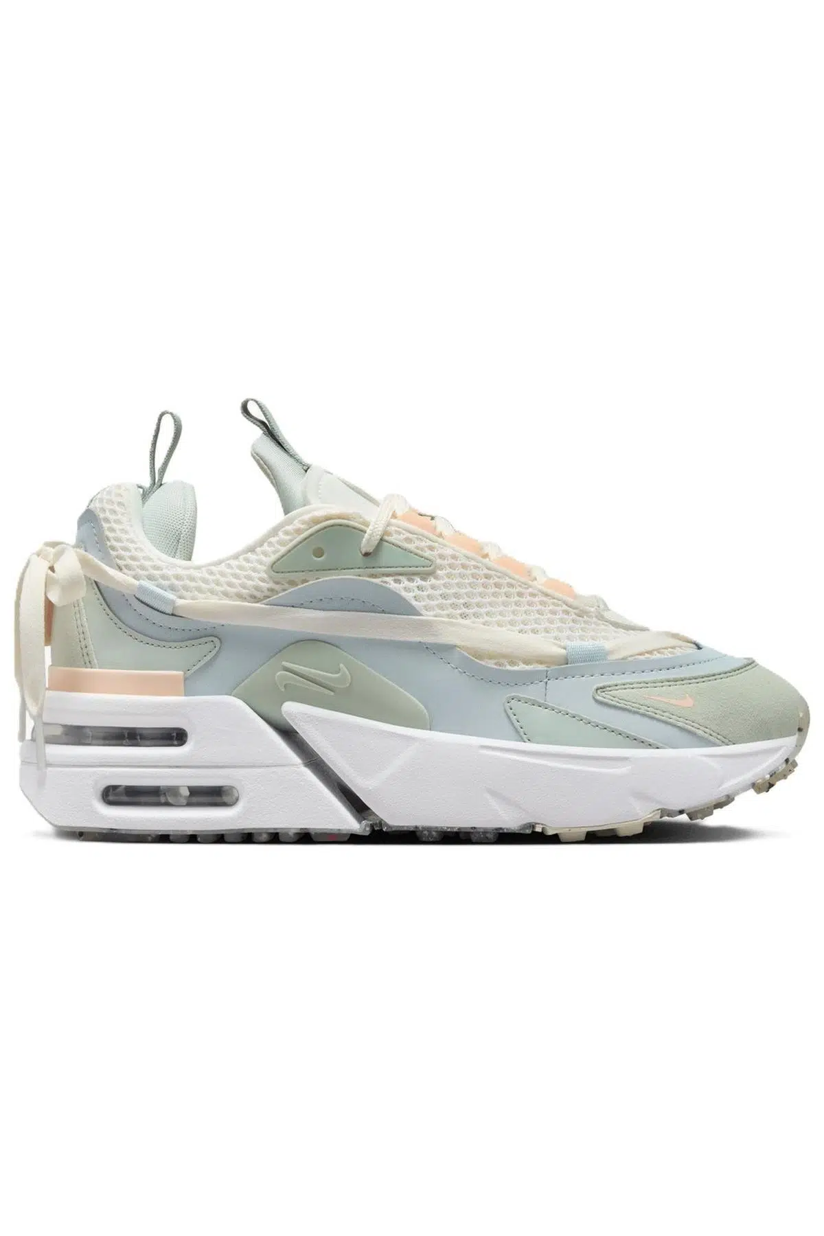 Nike Air Max Furyosa Sneaker Blue Platform Taban 4cm Kadın Günlük Spor Ayakkabı Mavi