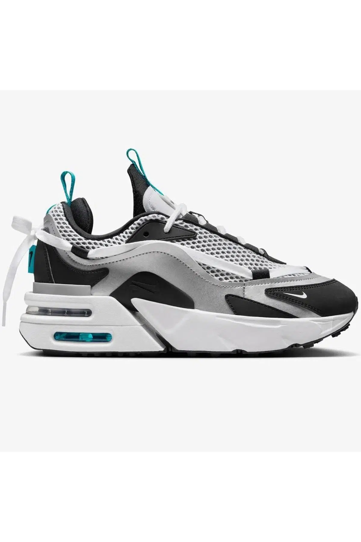 Nike Air Max Furyosa Sneaker White Platform Taban 4cm Kadın Günlük Spor Ayakkabı Beyaz