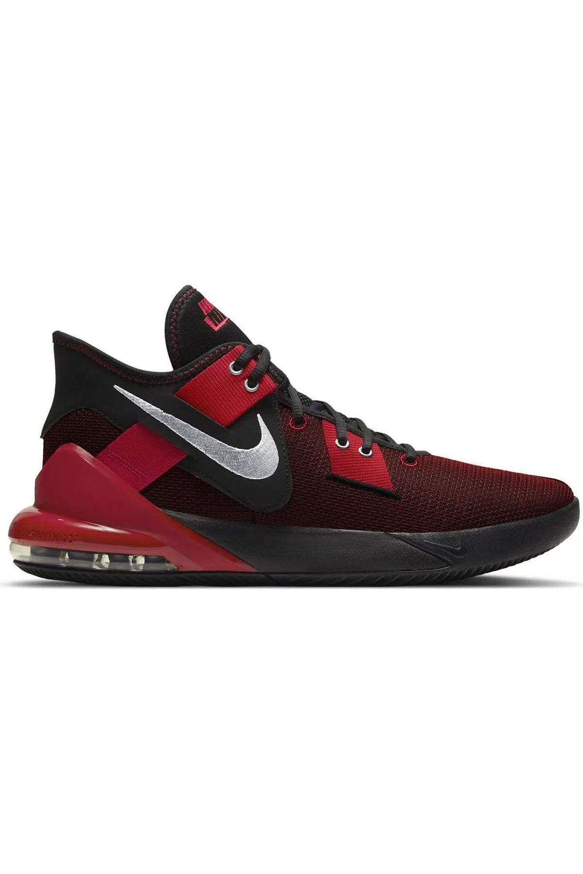 Nike Air Max Impact 2 Basketball Siyah Kırmızı Basketbol Ayakkabısı 