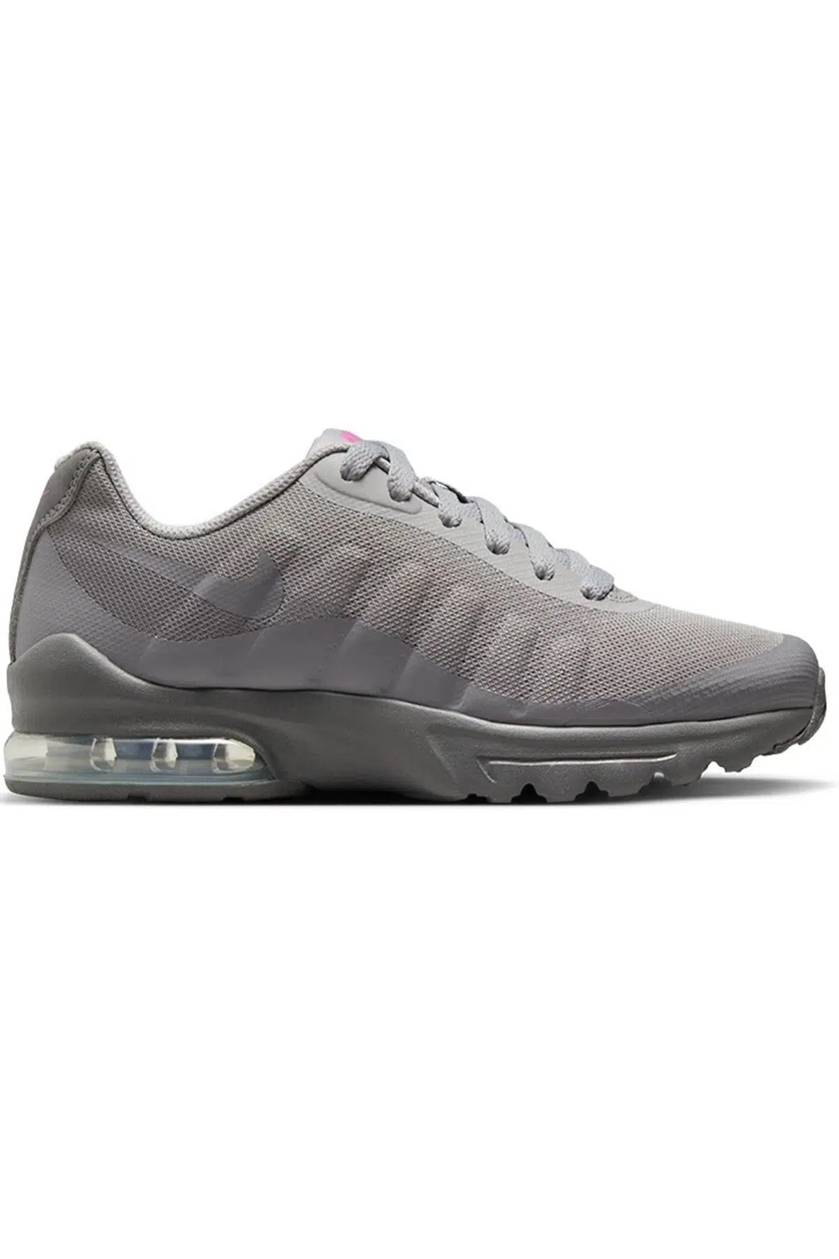 Nike Air Max Invigor Print GS Unisex Gray Sneaker Unisex Günlük Spor Ayakkabı Gri