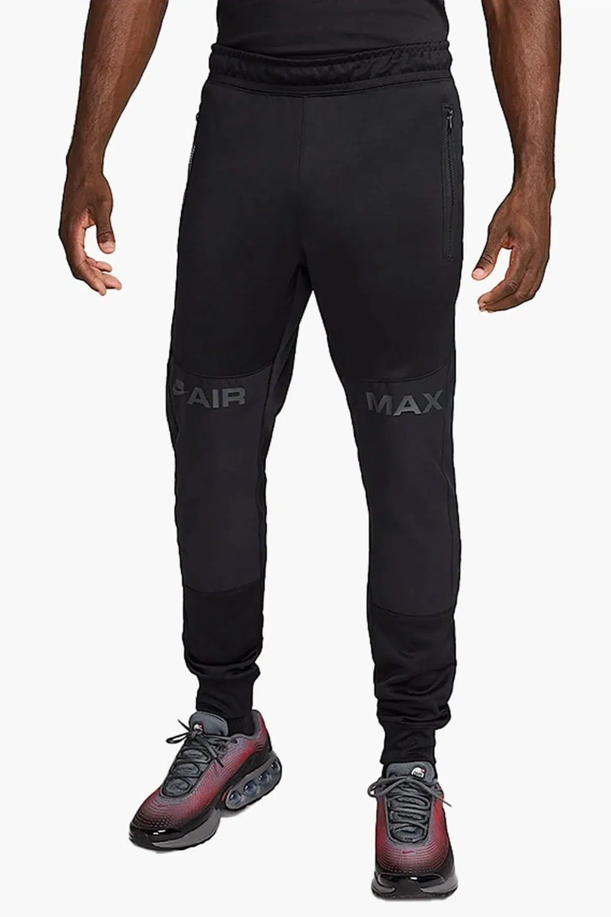 Nike Air Max Jogger Pant Black Erkek Lastik Paçalı Günlük Eşofman Altı Siyah
