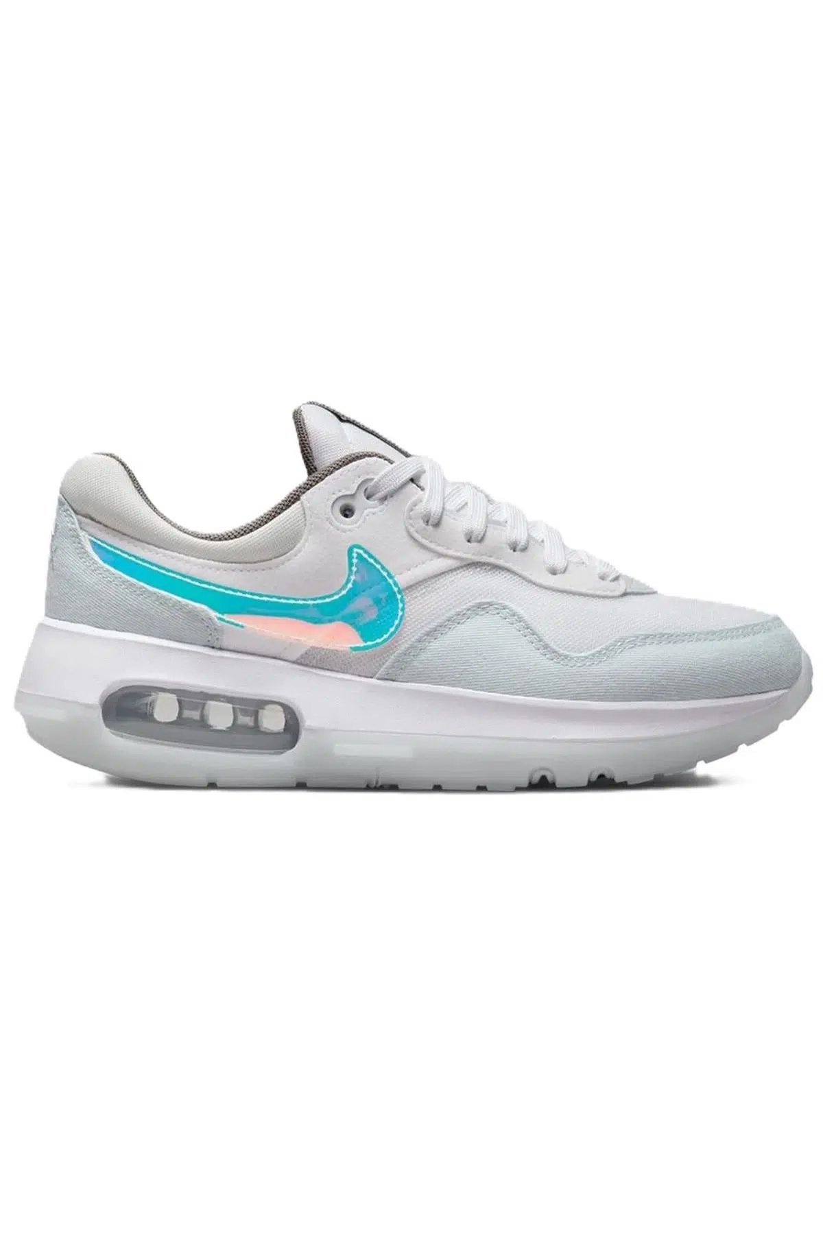 Nike Air Max Motif G. S. Unisex Canvas White Sneaker Kanvas Spor Ayakkabı Beyaz Gri