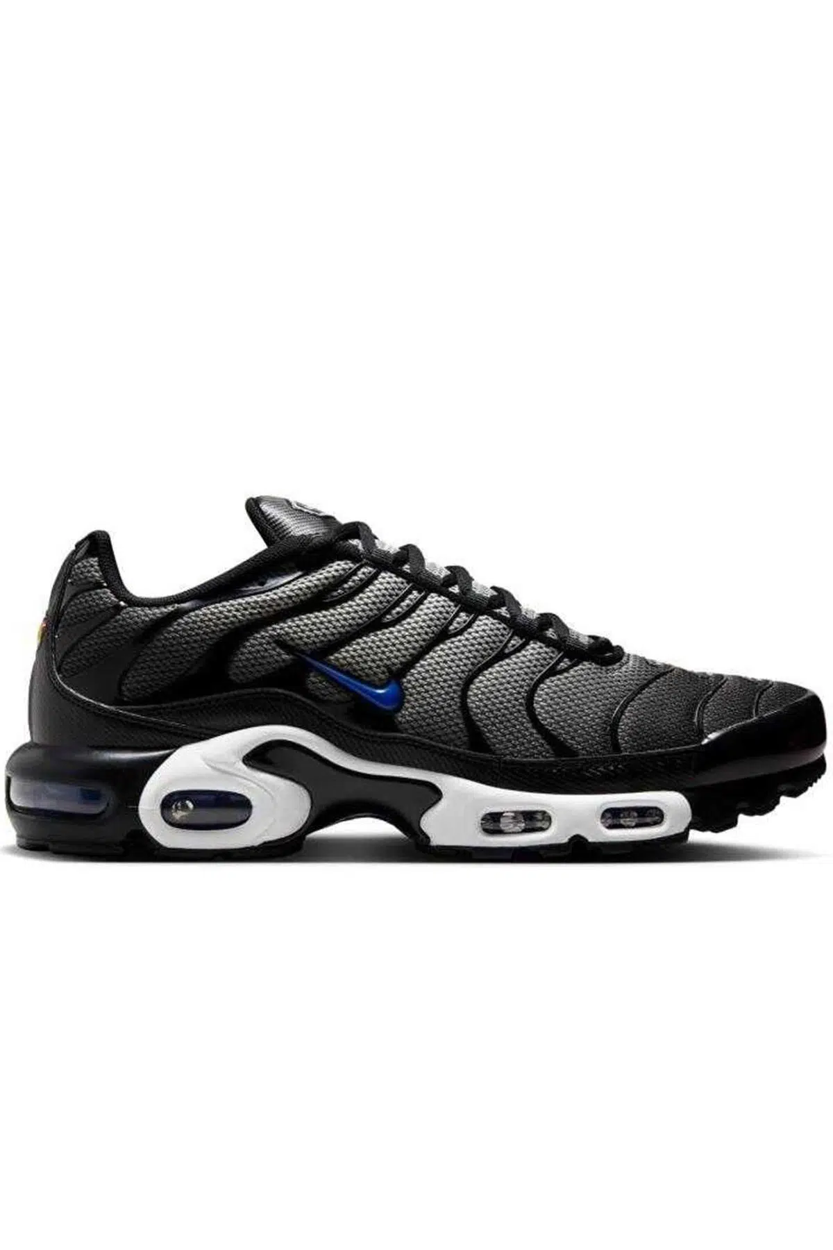 Nike Air Max Plus Tuned Air Unisex Sneaker Grey Black Günlük Spor Ayakkabı Gri Siyah