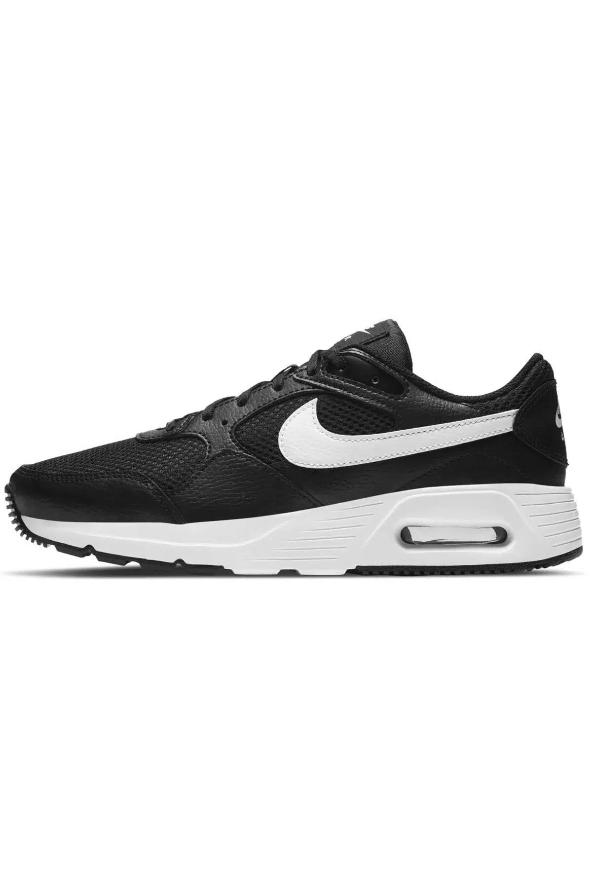 Nike Air Max SC Leather Sneaker Black Hakiki Deri Günlük Spor Ayakkabı Siyah